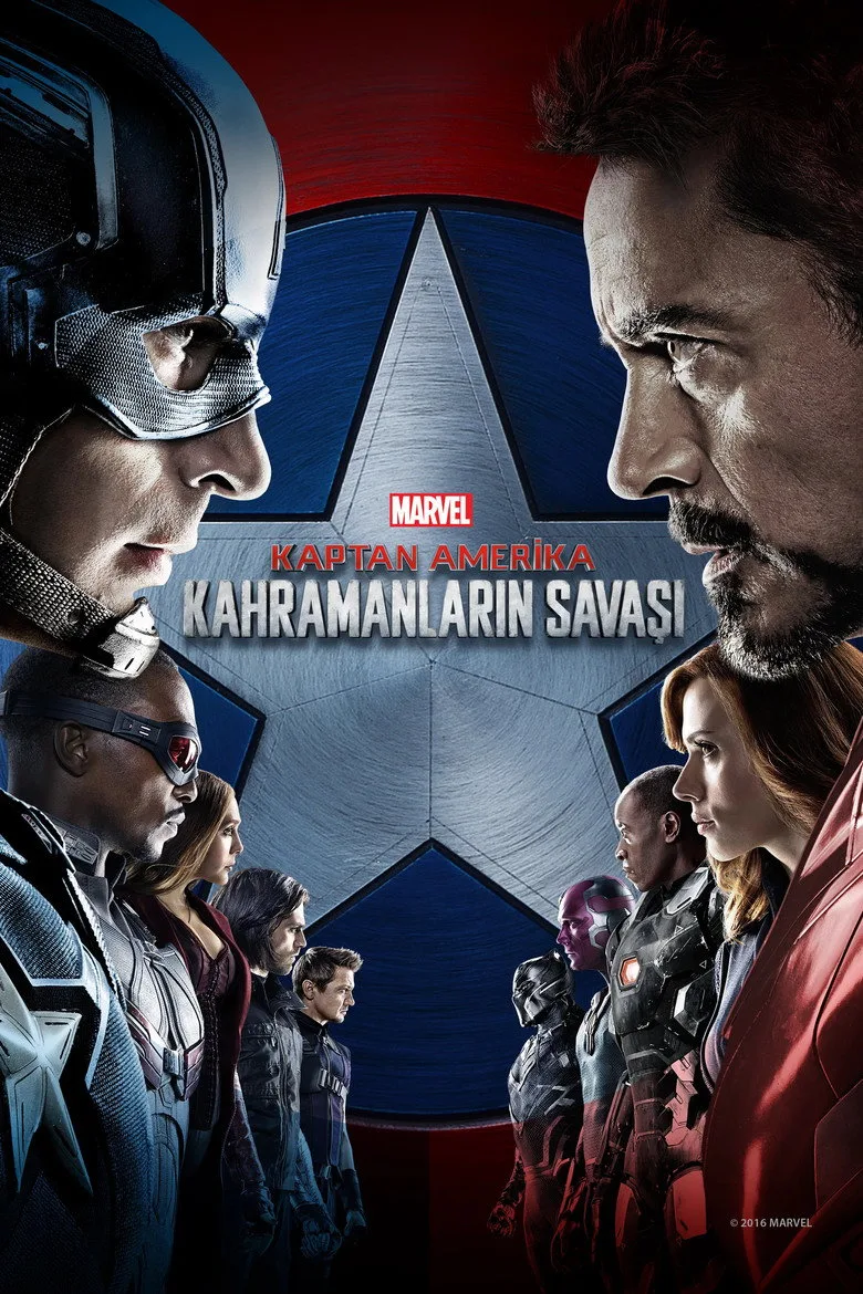 Kaptan Amerika Kahramanların Savaşı Film izle